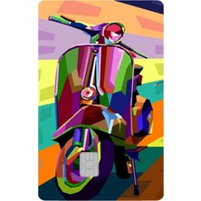 Kart Kaplama Sticker Banka Kredi Kartı Kaplama Stickeri KK802