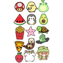 Popüler Sticker Telefon Laptop Notebook Tablet Defter Matara Stiker Etiket ST1194