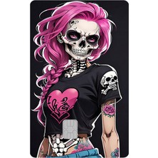 Kart Kaplama Sticker Banka Kredi Kartı Kaplama Stickeri KK1248