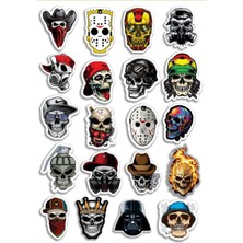 Kurukafa Sticker Telefon Laptop Notebook Tablet Defter Matara Stiker Etiket ST1413