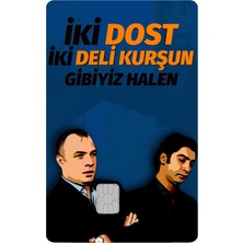 Kart Kaplama Sticker Banka Kredi Kartı Kaplama Stickeri KK1048