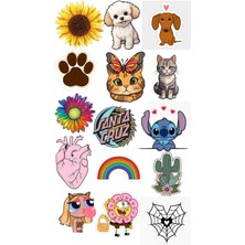 Popüler Sticker Telefon Laptop Notebook Tablet Defter Matara Stiker Etiket ST1326