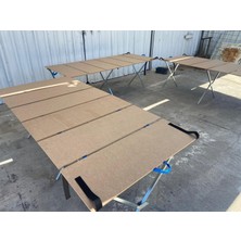 Portatif Pazarcıtahtası/katlamalıtezgah Tahtası/kampet Tahtası Mdf 8mm(Demir Hariç)