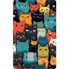 Kart Kaplama Sticker Banka Kredi Kartı Kaplama Stickeri KK696