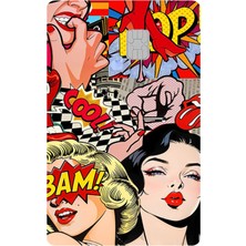 Kart Kaplama Sticker Banka Kredi Kartı Kaplama Stickeri KK741