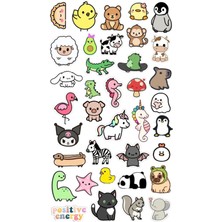 Popüler Sticker Telefon Laptop Notebook Tablet Defter Matara Stiker Etiket ST1151
