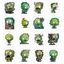 Zombi Sticker Telefon Laptop Notebook Tablet Defter Matara Stiker Etiket ST1422