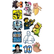 Y2K Sticker Telefon Laptop Notebook Tablet Defter Matara Stiker Etiket ST1734