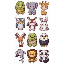 Popüler Sticker Telefon Laptop Notebook Tablet Defter Matara Stiker Etiket ST686