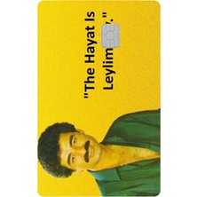 Kart Kaplama Sticker Banka Kredi Kartı Kaplama Stickeri KK971