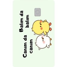 Kart Kaplama Sticker Banka Kredi Kartı Kaplama Stickeri KK635