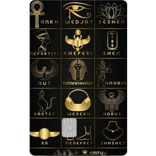 Kart Kaplama Sticker Banka Kredi Kartı Kaplama Stickeri KK1044