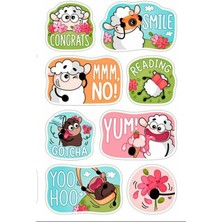 Komik Koyun Sticker Telefon Laptop Notebook Tablet Defter Matara Stiker Etiket ST1119