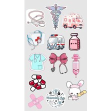 Anatomi Sticker Telefon Laptop Notebook Tablet Defter Matara Stiker Etiket ST1653