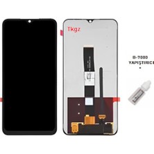 Tkgz - Xiaomi Redmi 9c Uyumlu LCD Ekran Dokunmatik Service - Pack + B-7000