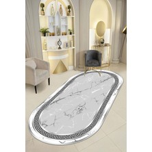 Thalia Home Kaymaz Taban Yıkanabilir Dijital Baskılı Halı Yolluk Mutfak Halısı