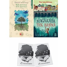 Bir Şeftali Bin Şeftali ve Mağarada Tek Başına + Hediyeli