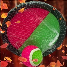 Serenity Haven Yeşil Renkli Eğlence ve Spor Top Yakalama Seti, Plaj ve Havuz Için Perfect!