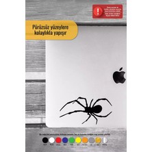 Örümcek Sticker Oto Motor Laptop Duvar Folyo Sticker 70 x 35 cm