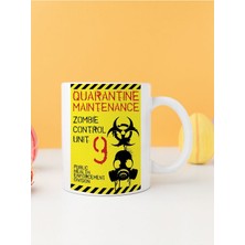 Zombie Control Baskılı Kupa Bardak