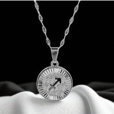 Kadın Çelik Burç Kolye