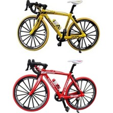 Serenity Haven Kahverengi 1:10 Ölçekli Bisiklet Oyuncağı, Eğlenceli ve Detaylı Tasarım