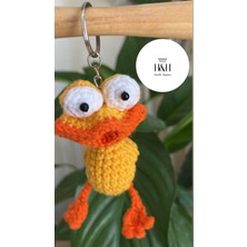 Anahtarlık Örgü Ördek