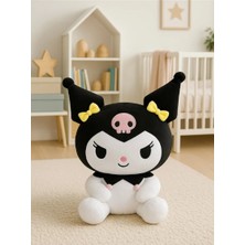 Polly Toys Kuromi Peluş Oyuncak + Deri Çanta 2'li Set