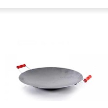 Büyük Boy Metal Sac Tava – 42 cm Dayanıklı ve Pratik Kullanım