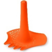 Serenity Haven Turuncu ve Beyaz Plaj Tırmık Kürek, Elekli Hafif ve Kullanışlı, Deniz Keyfi Için Ideal