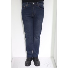Denim Cartel Fistan Store Erkek Lacivert Normal Bel Normal Kesim Boru Paça Jean Pantolon