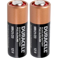 Duracell 23A Lityum MN21 Alarm Pili (2li Paket)