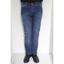 Denim Cartel Fistan Store Erkek Koyu Mavi Normal Bel Normal Kesim Boru Paça Jean Pantolon