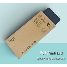Tkgz - Oppo A5 2020 Uyumlu LCD Ekran Dokunmatik Service - Pack - Full Çıtalı
