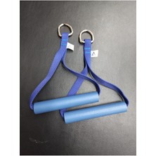 Lacivert Çift Kas Geliştirici Fitness Handle Z Airope