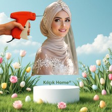 5 mm Gelinlik Kuaför Kılçık Tabancası + 5000 Adet Renkli Kılçık