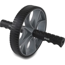 Siyah Ab Wheel Egzersiz Aleti, Güç ve Dayanıklılık Sağlar.