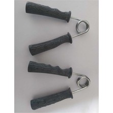 Gri Renkli 2'li El Sıkma Yayı Seti, Dayanıklı ve Pratik Kullanım Için Ideal