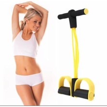 Sarı Renkli Çok Amaçlı Egzersiz Lastiği, Spor ve Fitness Için Harika Bir Seçenek