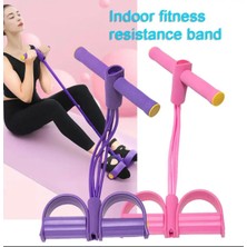 Mor Renkli Çok Fonksiyonlu Egzersiz ve Kondisyon Aleti, Sağlıklı Yaşam Için Ideal