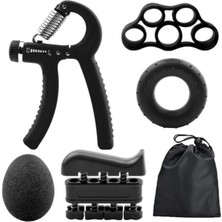 5 Parça El, Kol ve Parmak Egzersiz Seti, Sağlam ve Kullanışlı Fitness Takımı