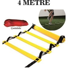 4mt Antrenman Merdiveni, Siyah, Dayıklı ve Hafif, Çok Amaçlı ve Güvenilir