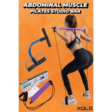 Çok Renkli 2'li Taşınabilir Pilates ve Egzersiz Seti, Sağlıklı Form Için Mükemmel