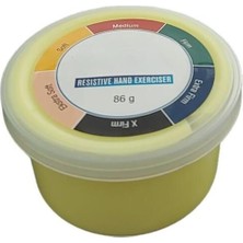 Hafif Sarı ve Mor Renkli El Egzersiz Hamuru 86 Gr, Direncinizi Artırın!