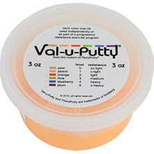 Yumuşak Turuncu Egzersiz Macunu 3 Oz, Esneklik ve Güç Artırıcı