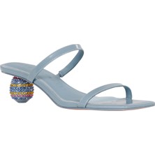 Katy Perry Açık Mavi Kadın Topuklu Sandalet KP3369