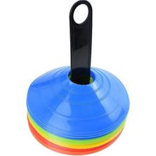 Renkli 50'li Egzersiz Disk ve Koni Seti, Spor ve Antreman Için Mükemmel Seçenek