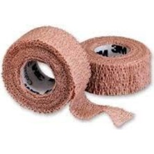 Kahverengi Kendinden Yapışkanlı Sporcu Sabitleme Bandajı 2,5cm x 4,5m