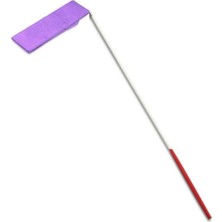 Lila Renkli Cimnastik Gösteri Kurdelesi, Eğlenceli ve Şık Spor Aksesuarı