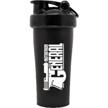 Serenity Haven Siyah 700 ml Sporcu Karıştırıcı Shaker Unisex, Dayanıklı ve Pratik Spor Bardağı